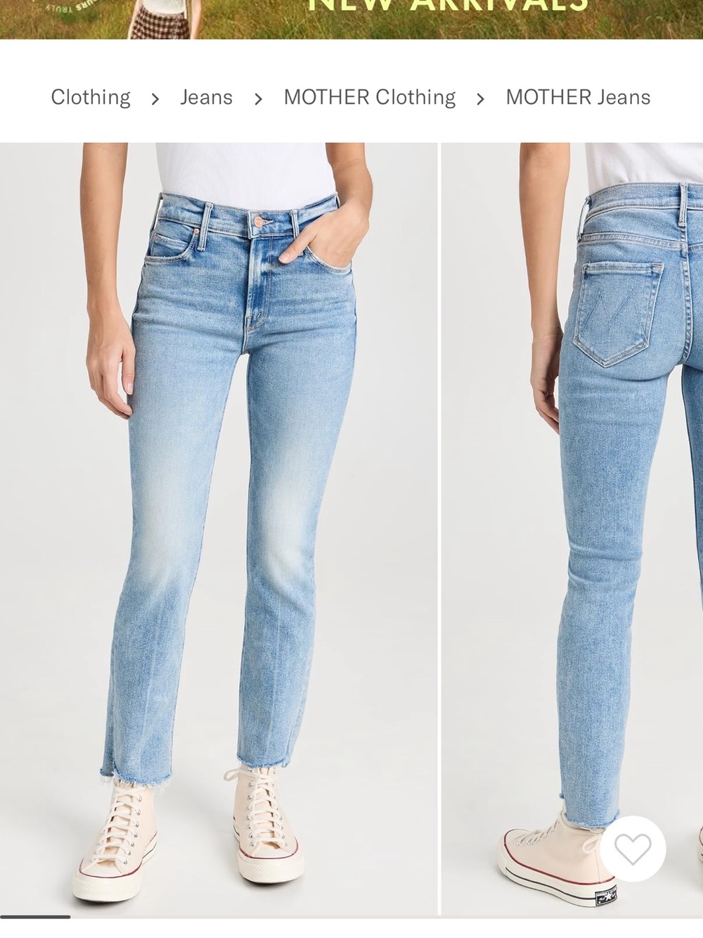 MOTHER Mid-Rise Dazzler